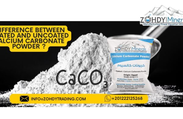 What is the difference between coated and uncoated calcium carbonate Powder ?