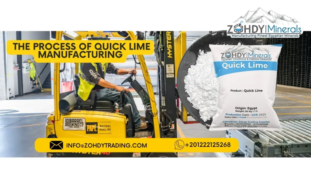 How is Quick Lime powder manufactured ? 2 the Process of Quick Lime powder Manufacturing.jpg