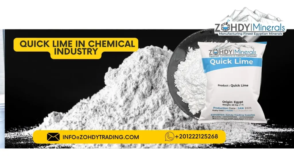 how to use quick lime in Chemical Industry ? 2 how to use quick lime in Chemical Industry 1