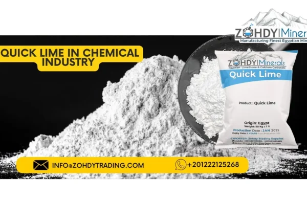 how to use quick lime in Chemical Industry