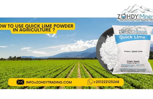 how to use quick lime powder in Agriculture