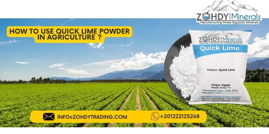 how to use quick lime powder in Agriculture ? 1 how to use quick lime powder in Agriculture