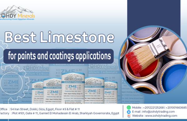 Ground Calcium Carbonate (GCC) for paints and coatings applications