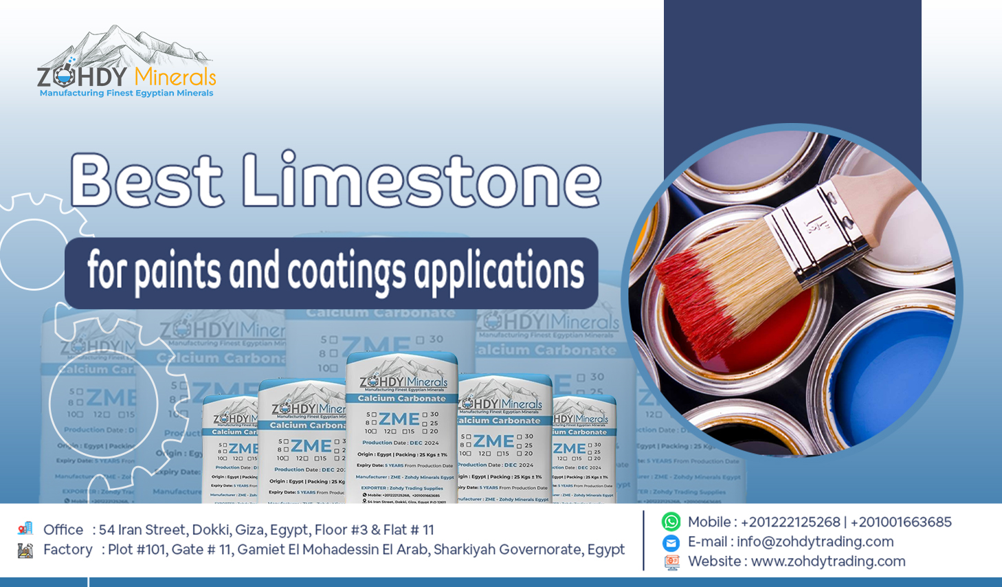 Ground Calcium Carbonate (GCC) for paints and coatings applications 1 Ground Calcium Carbonate (GCC) for paints and coatings applications