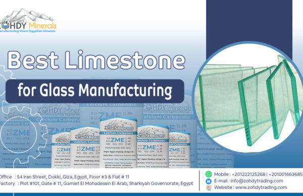 Calcium Carbonate Powder for Glass Manufacturing