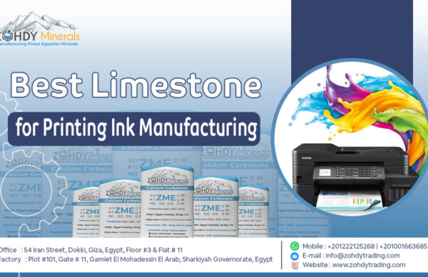 Calcium Carbonate Powder for Printing Ink Manufacturing
