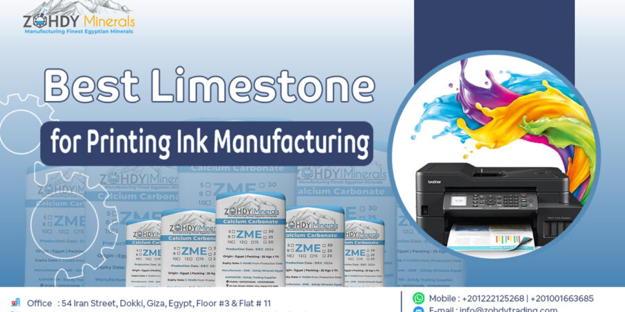 Calcium Carbonate Powder for Printing Ink Manufacturing 1 Calcium Carbonate Powder for Printing Ink Manufacturing