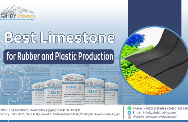 Calcium Carbonate Powder for Rubber and Plastic Production
