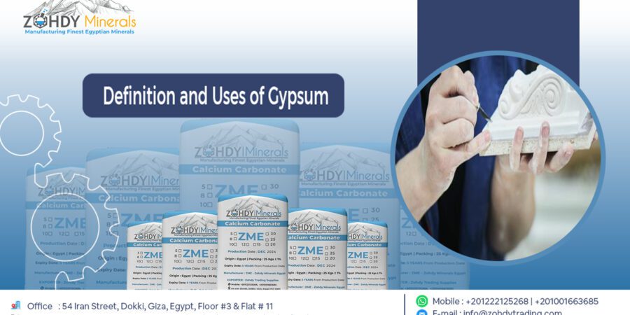 Definition and Uses of Gypsum 1 Definition and Uses of Gypsum