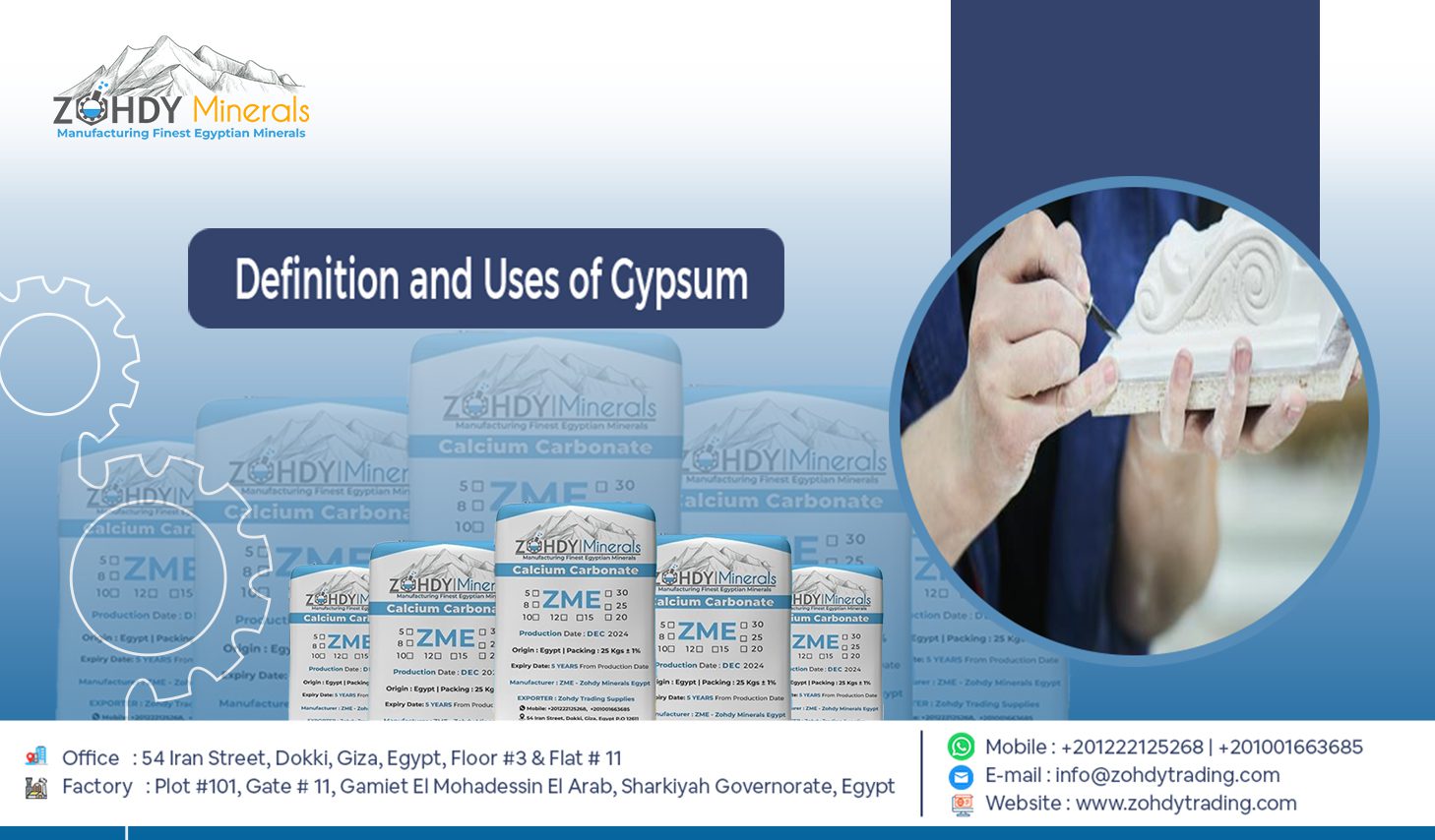 Definition and Uses of Gypsum 3 Definition and Uses of Gypsum
