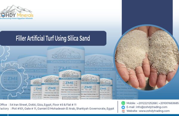 Filler Artificial Turf Using Silica Sand