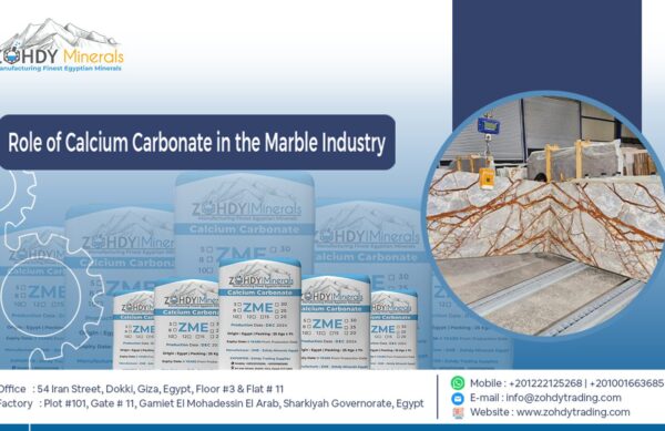 Role of Calcium Carbonate in the Marble Industry