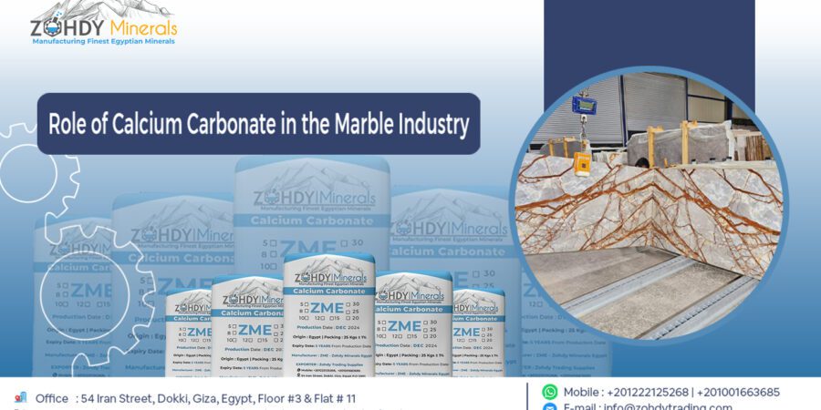 Role of Calcium Carbonate in the Marble Industry 1 Role of Calcium Carbonate in the Marble Industry