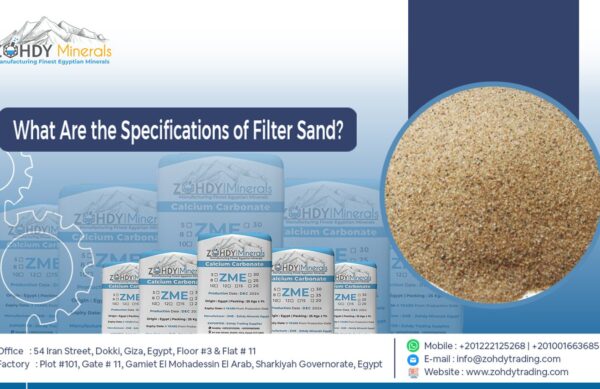 What Are the Specifications of Filter Sand?