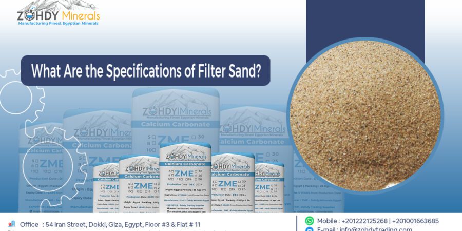 What Are the Specifications of Filter Sand? 1 What Are the Specifications of Filter Sand?