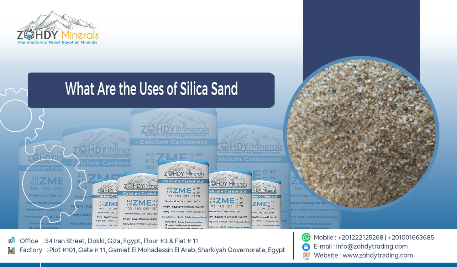 What Are the Uses of Silica Sand 2 What Are the Uses of Silica Sand
