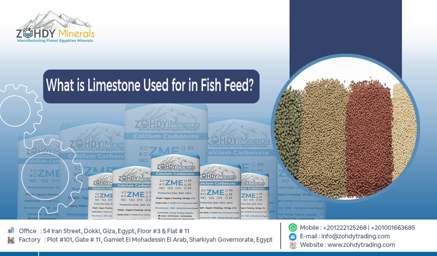 What is Limestone Used for in Fish Feed? 4 What is Limestone Used for in Fish Feed?