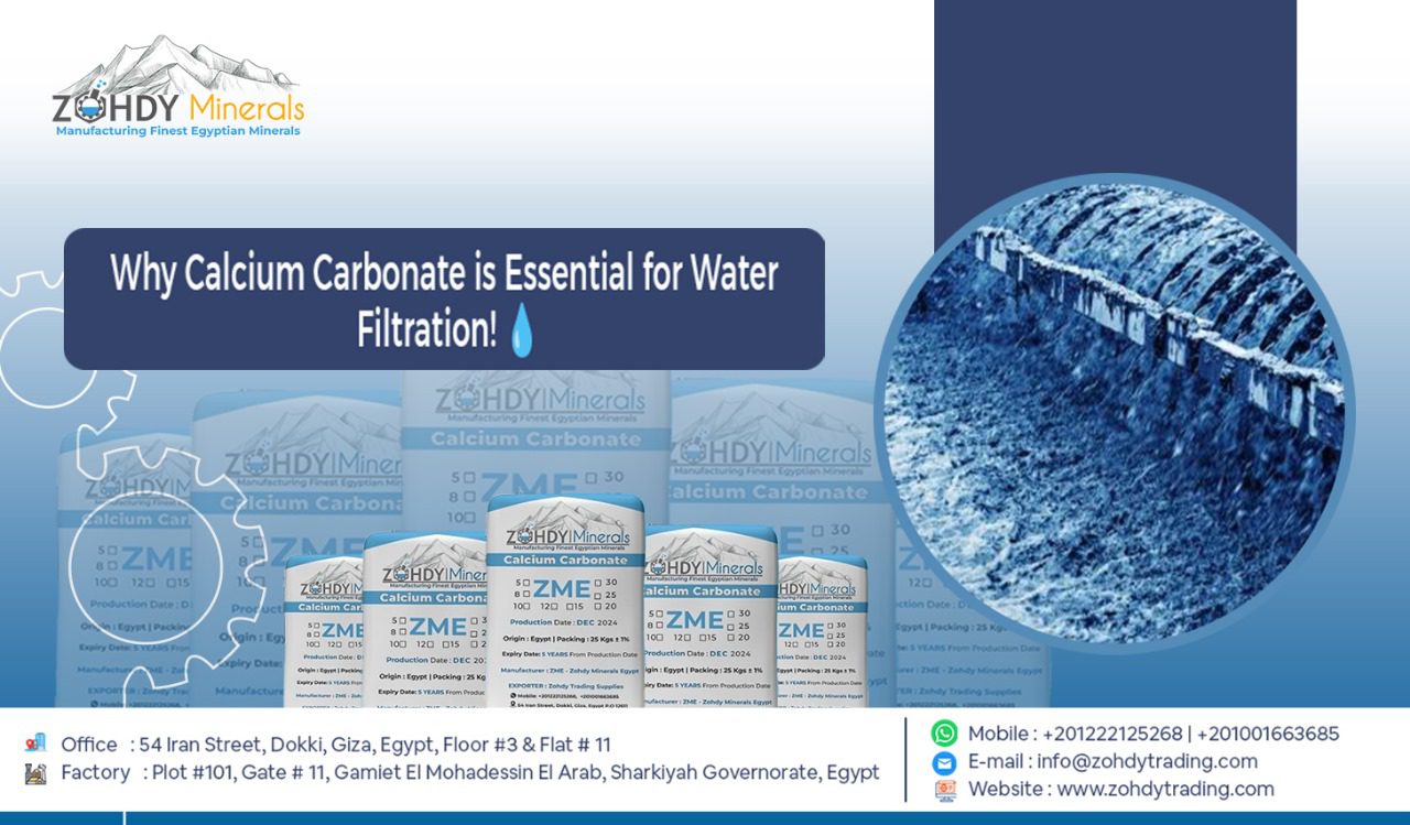 Why Calcium Carbonate is Essential for Water Filtration 7 Why Calcium Carbonate is Essential for Water Filtration