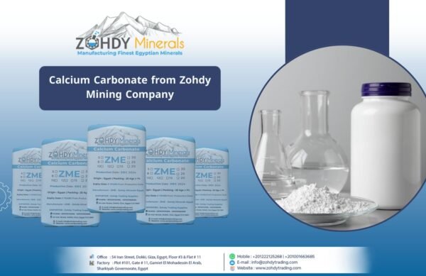 Calcium Carbonate from Zohdy Mining Company