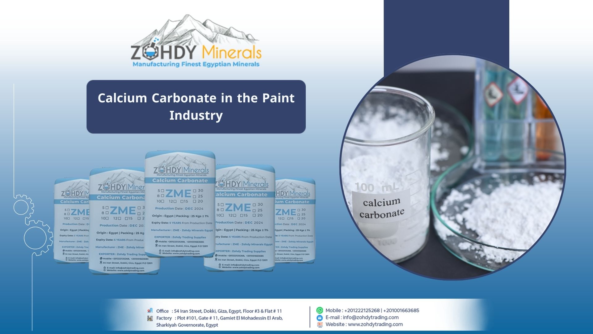 Calcium Carbonate in the Paint Industry 1 Calcium Carbonate in the Paint Industry
