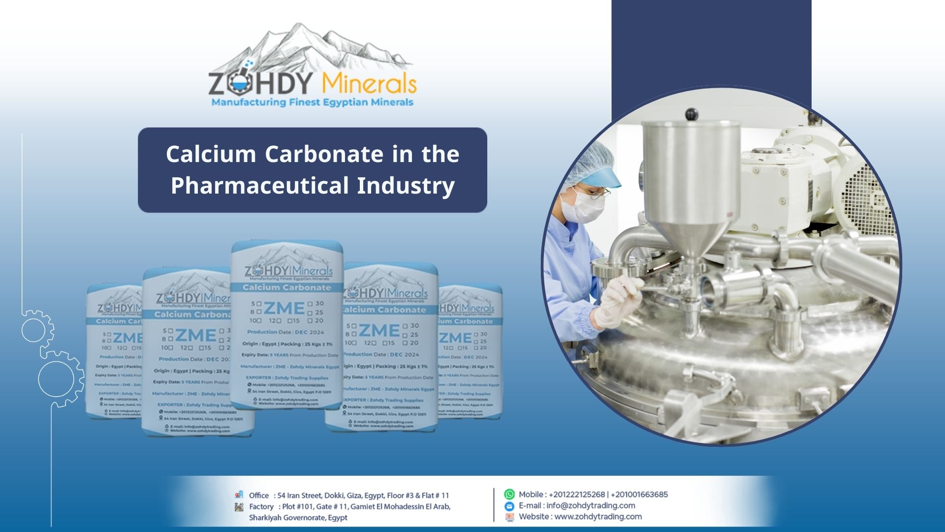 Calcium Carbonate in the Pharmaceutical Industry 5 Calcium Carbonate in the Pharmaceutical Industry