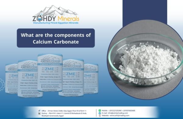 What are the components of Calcium Carbonate