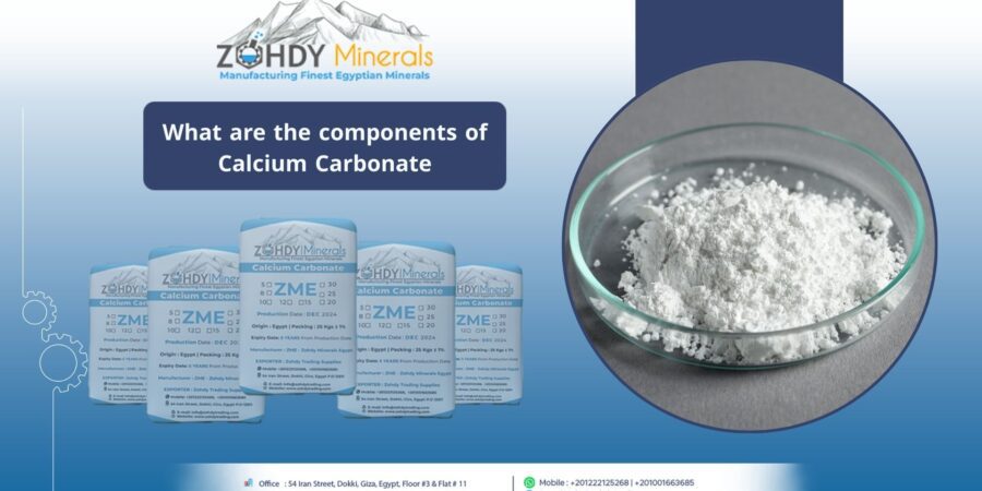 What are the components of Calcium Carbonate 1 What are the components of Calcium Carbonate