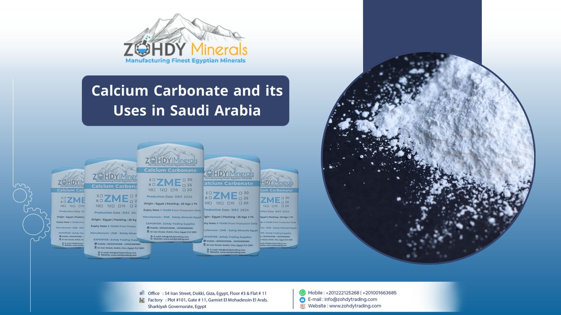 Calcium Carbonate and its Uses in Saudi Arabia 4 Calcium Carbonate and its Uses in Saudi Arabia
