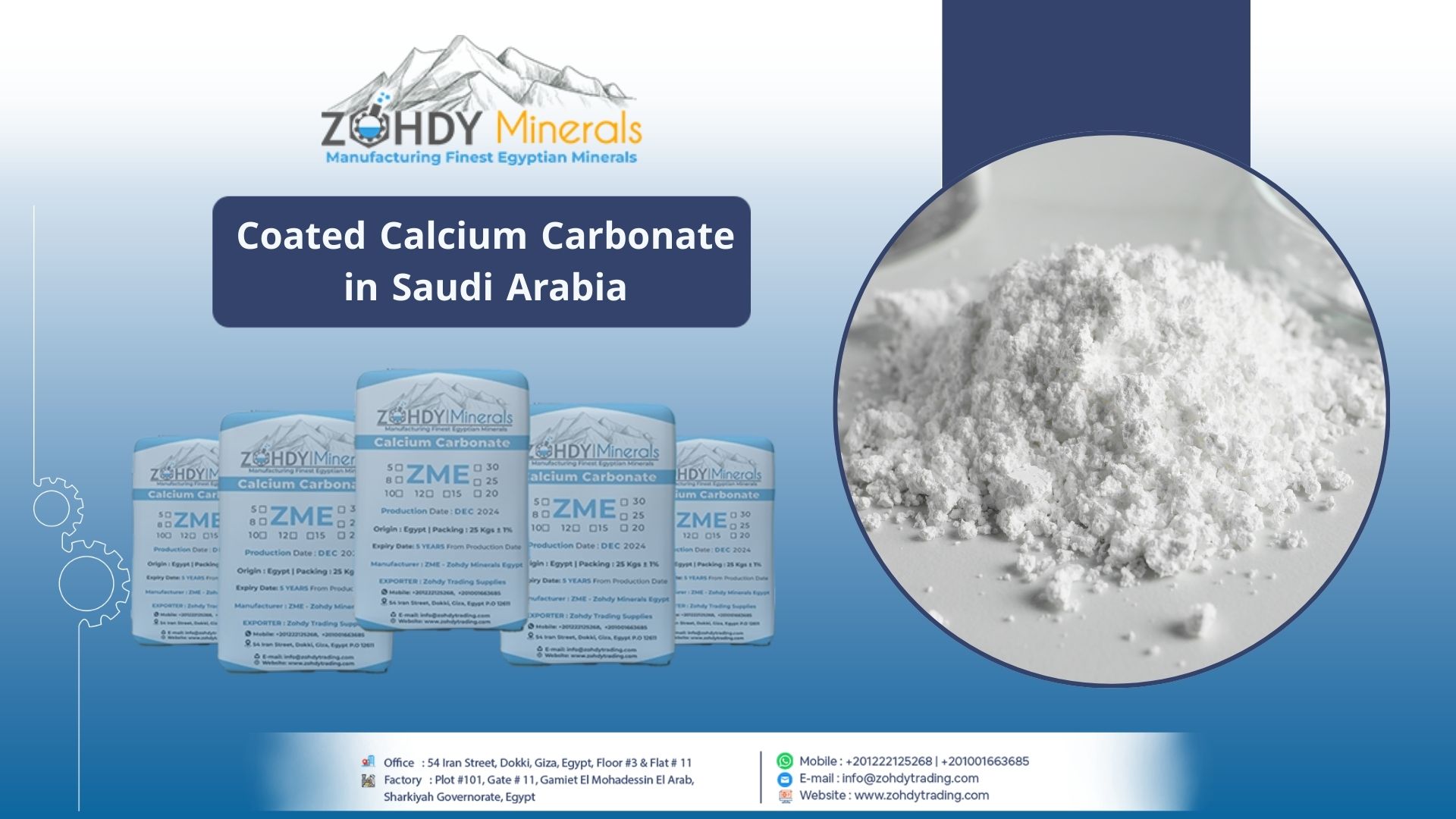 Coated Calcium Carbonate in Saudi Arabia 4 Coated Calcium Carbonate in Saudi Arabia