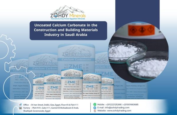 Uncoated Calcium Carbonate in the Construction and Building Materials Industry in Saudi Arabia
