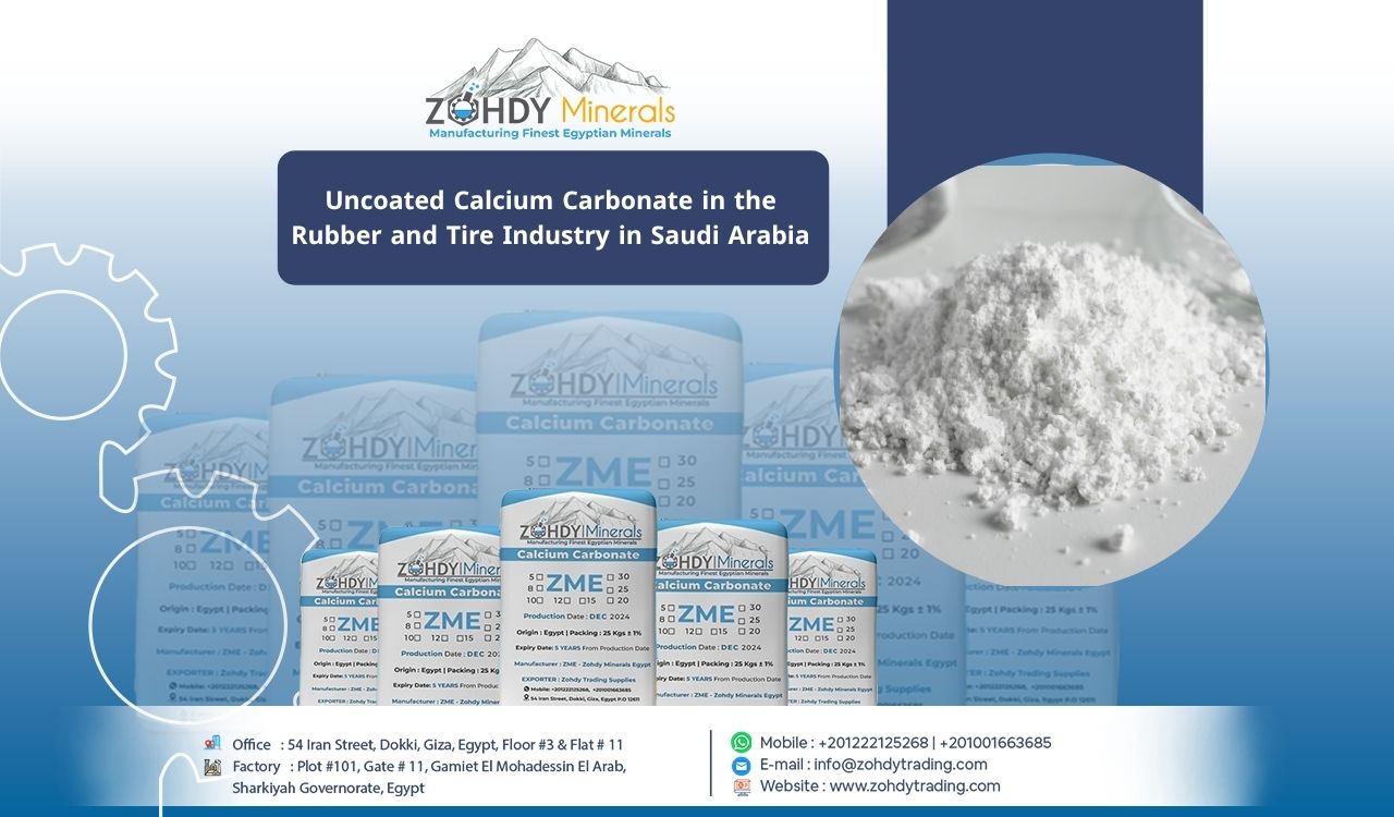 Uncoated Calcium Carbonate in the Rubber and Tire Industry in Saudi Arabia 1 Uncoated Calcium Carbonate in the Rubber and Tire Industry in Saudi Arabia