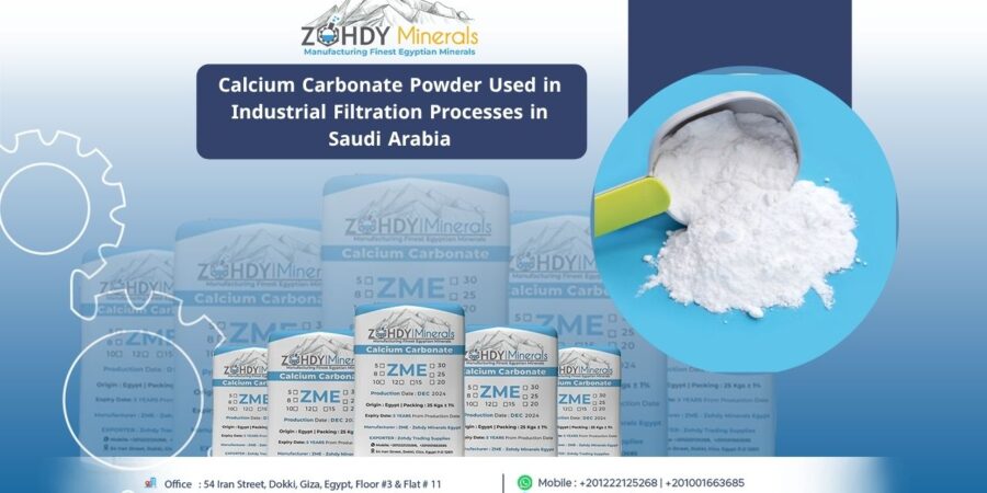 Calcium Carbonate Powder Used in Industrial Filtration Processes in Saudi Arabia: 1 Calcium Carbonate Powder Used in Industrial Filtration Processes in Saudi Arabia:
