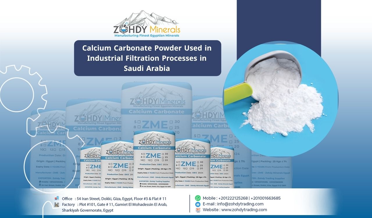 Calcium Carbonate Powder Used in Industrial Filtration Processes in Saudi Arabia: 7 Calcium Carbonate Powder Used in Industrial Filtration Processes in Saudi Arabia: