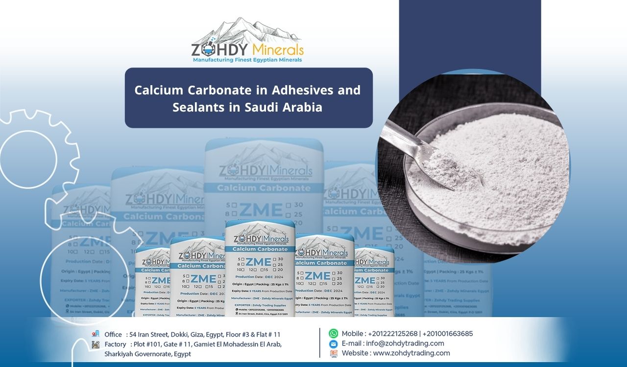 Calcium Carbonate in Adhesives and Sealants in Saudi Arabia 2 Calcium Carbonate in Adhesives and Sealants in Saudi Arabia