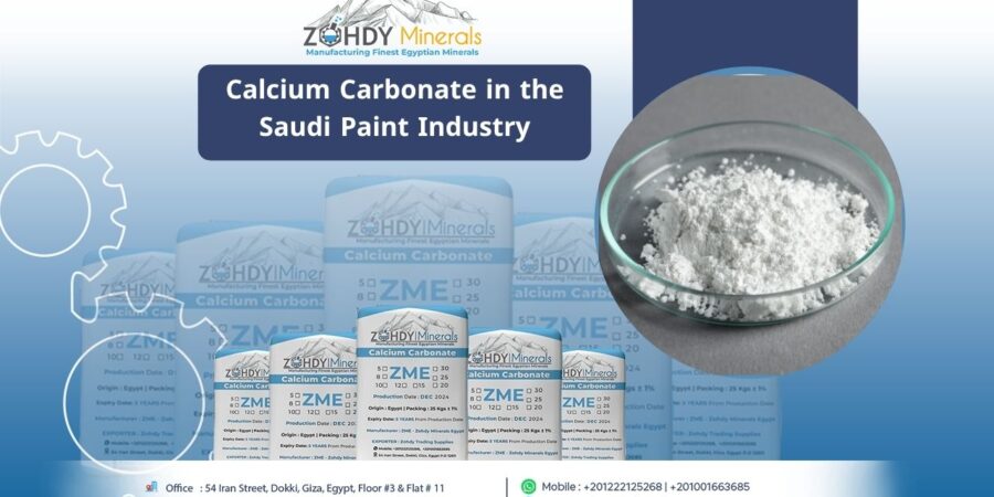 Calcium Carbonate in the Saudi Paint Industry 1 Calcium Carbonate in the Saudi Paint Industry