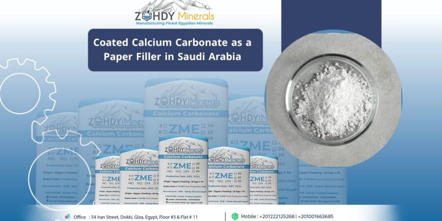 Coated Calcium Carbonate as a Paper Filler in Saudi Arabia 1 Coated Calcium Carbonate as a Paper Filler in Saudi Arabia