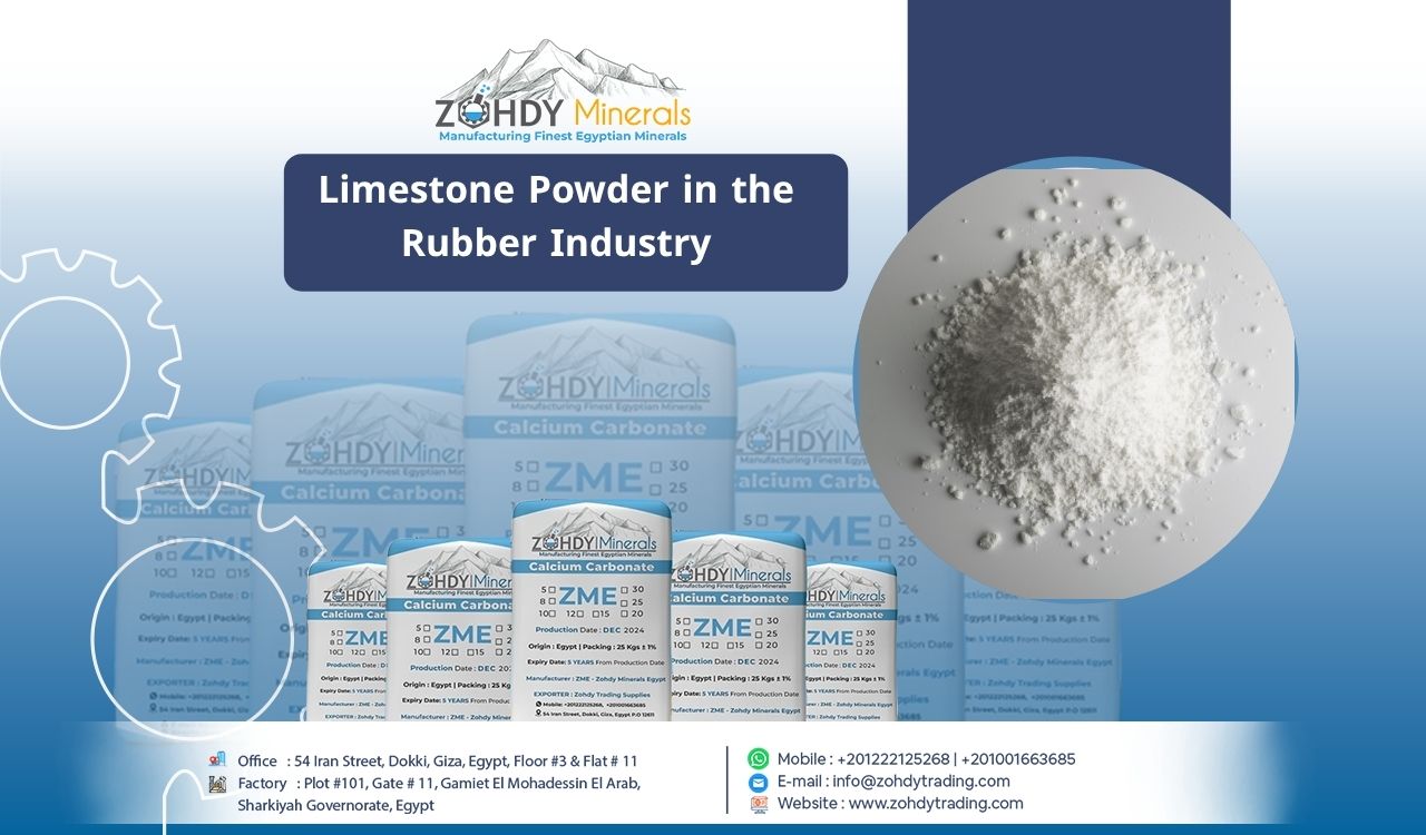 Limestone Powder in the Rubber Industry 8 Limestone Powder in the Rubber Industry