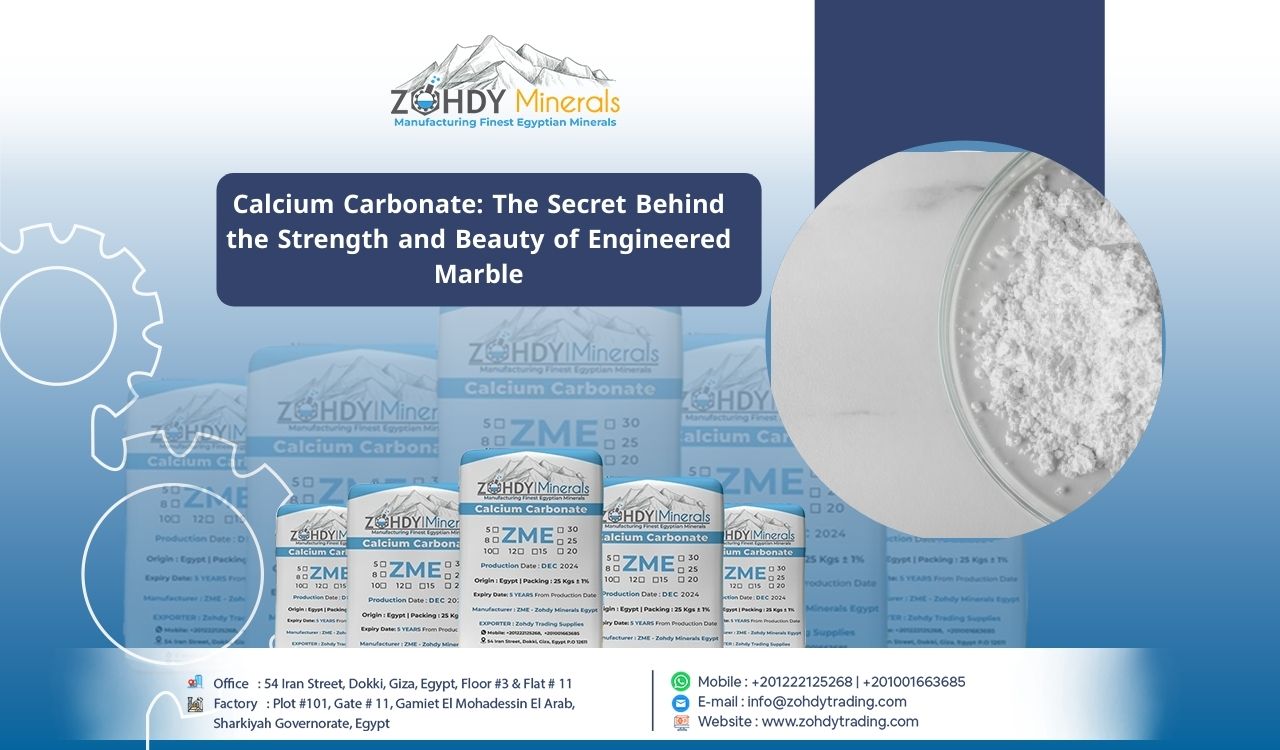 Calcium Carbonate: The Secret Behind the Strength and Beauty of Engineered Marble 5 Calcium Carbonate: The Secret Behind the Strength and Beauty of Engineered Marble