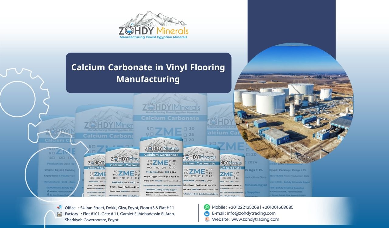 Calcium Carbonate in Vinyl Flooring Manufacturing 3 Calcium Carbonate in Vinyl Flooring Manufacturing