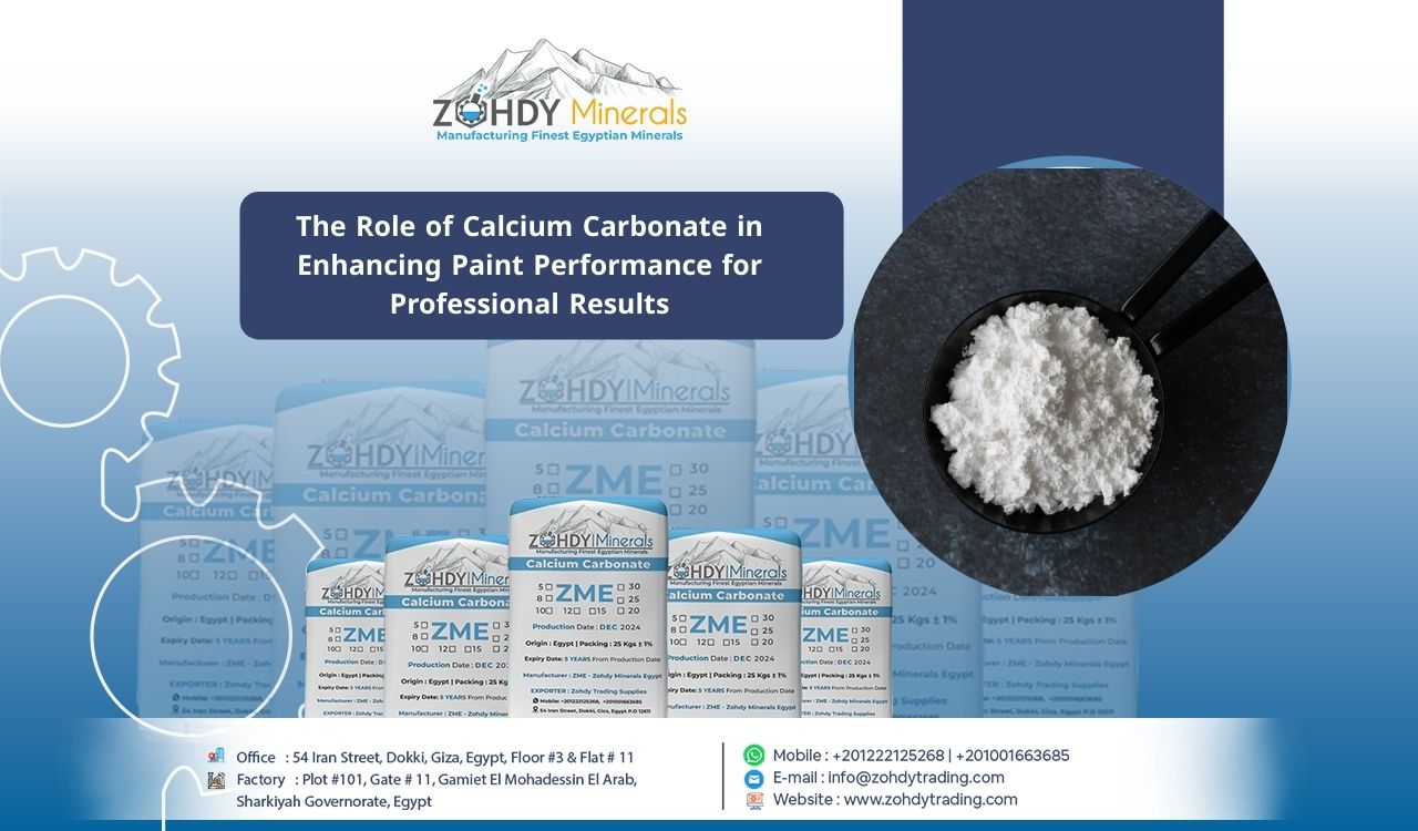 The Role of Calcium Carbonate in Enhancing Paint Performance for Professional Results 1 The Role of Calcium Carbonate in Enhancing Paint Performance for Professional Results
