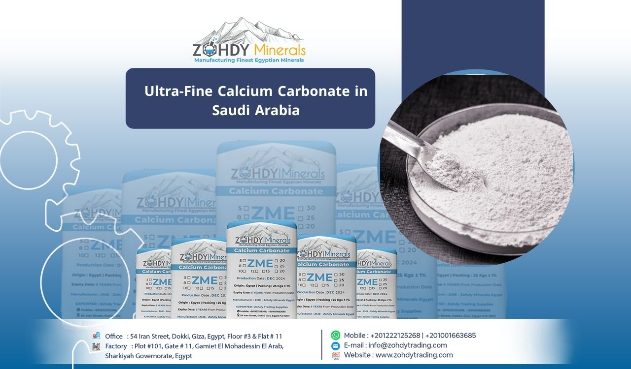 Ultra-Fine Calcium Carbonate in Saudi Arabia 8 Ultra-Fine Calcium Carbonate in Saudi Arabia
