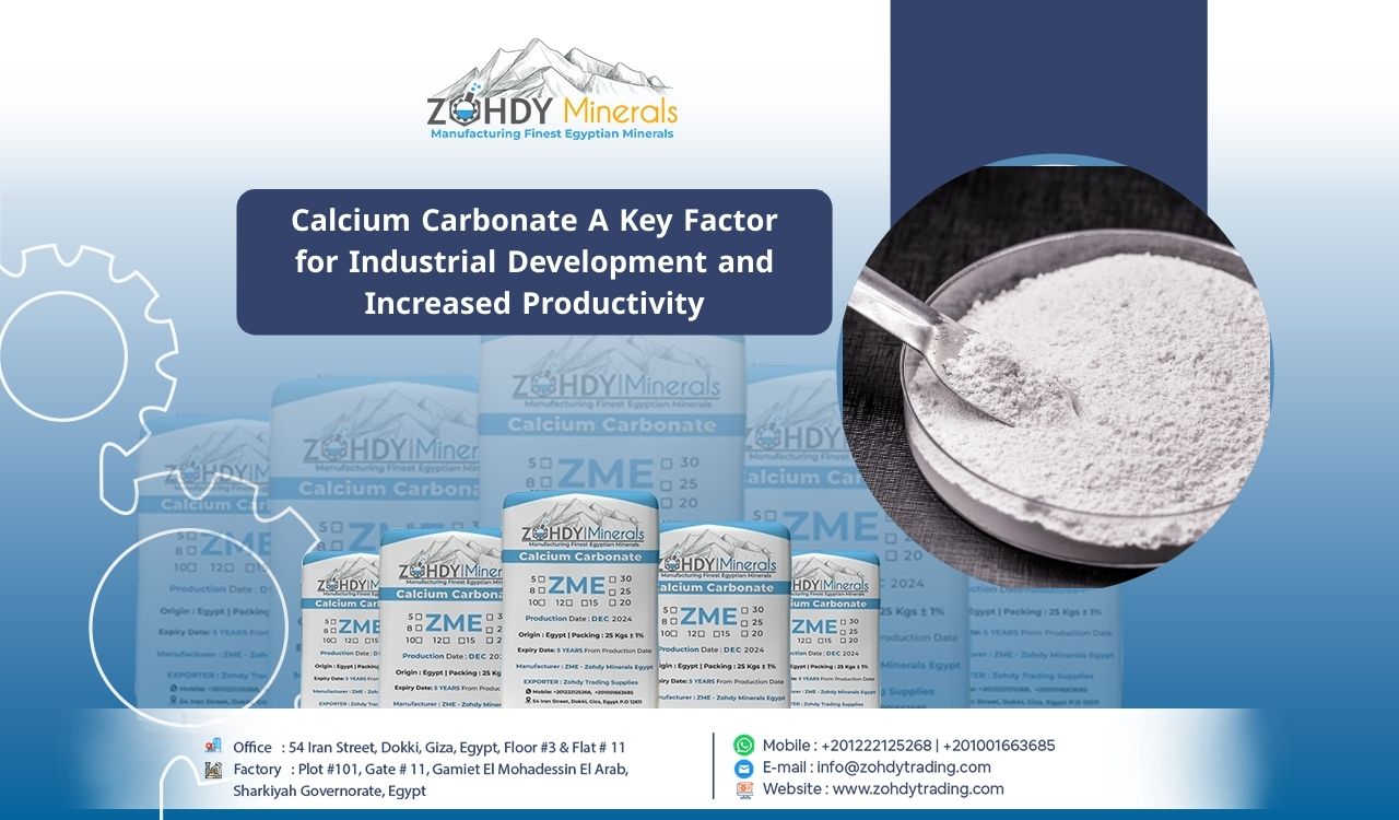 Calcium Carbonate: A Key Factor for Industrial Development and Increased Productivity 10 Calcium Carbonate A Key Factor for Industrial Development and Increased Productivity