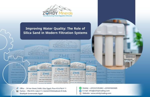 Improving Water Quality: The Role of Silica Sand in Modern Filtration Systems