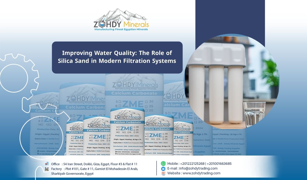 Improving Water Quality: The Role of Silica Sand in Modern Filtration Systems 5 Improving Water Quality: The Role of Silica Sand in Modern Filtration Systems
