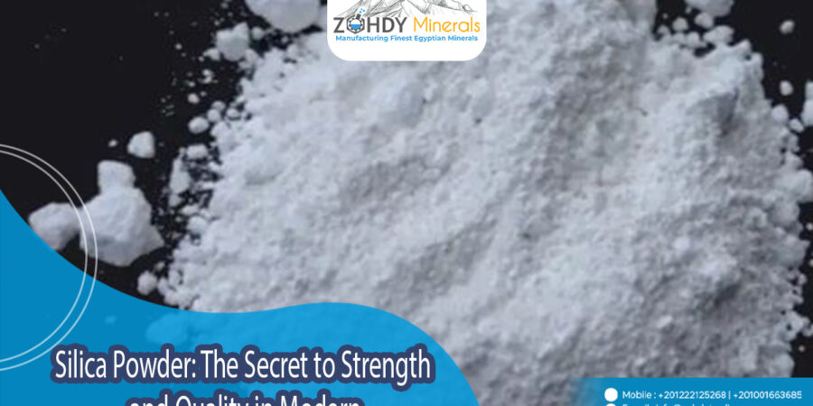 Silica Powder: The Secret to Strength and Quality in Modern Industries 1 Silica Powder: The Secret to Strength and Quality in Modern
