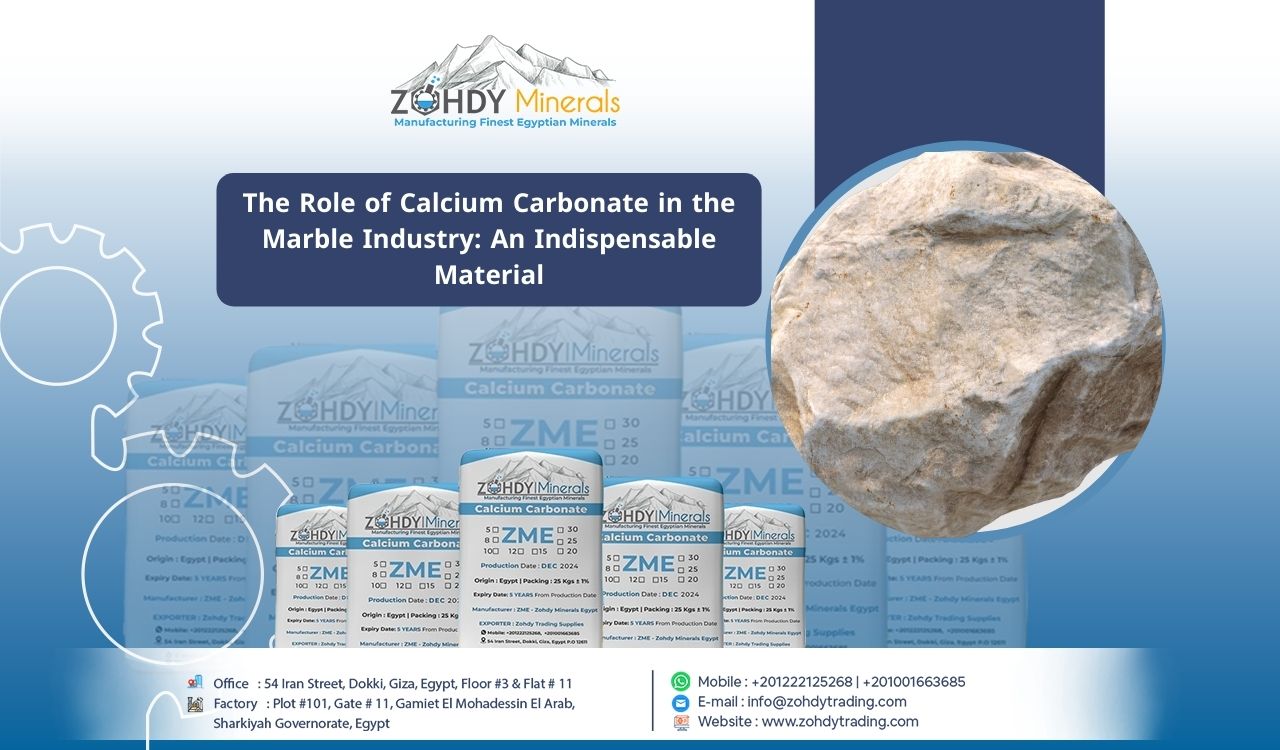 The Role of Calcium Carbonate in the Marble Industry: An Indispensable Material 8 The Role of Calcium Carbonate in the Marble Industry: An Indispensable Material