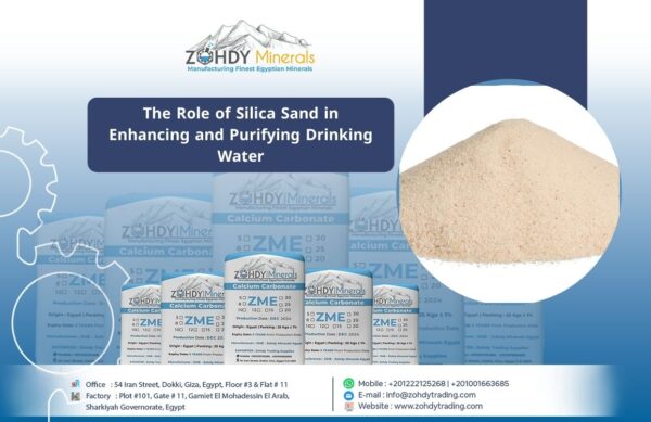 The Role of Silica Sand in Enhancing and Purifying Drinking Water
