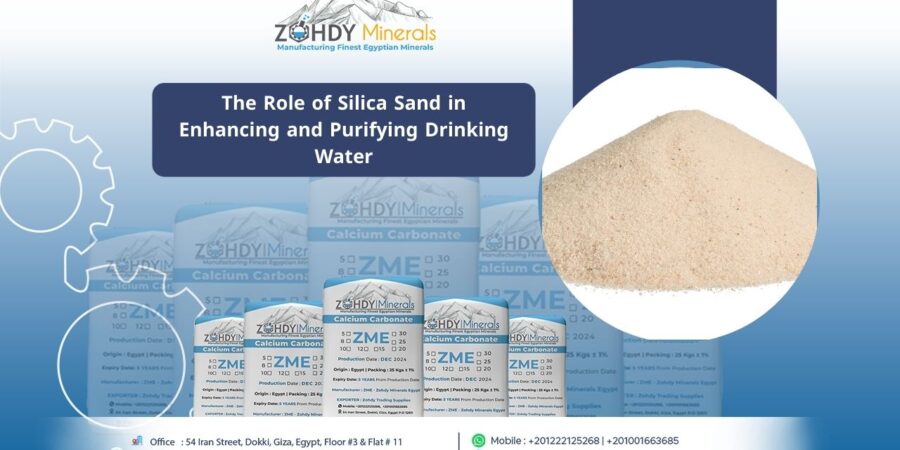 The Role of Silica Sand in Enhancing and Purifying Drinking Water 1 The Role of Silica Sand in Enhancing and Purifying Drinking Water