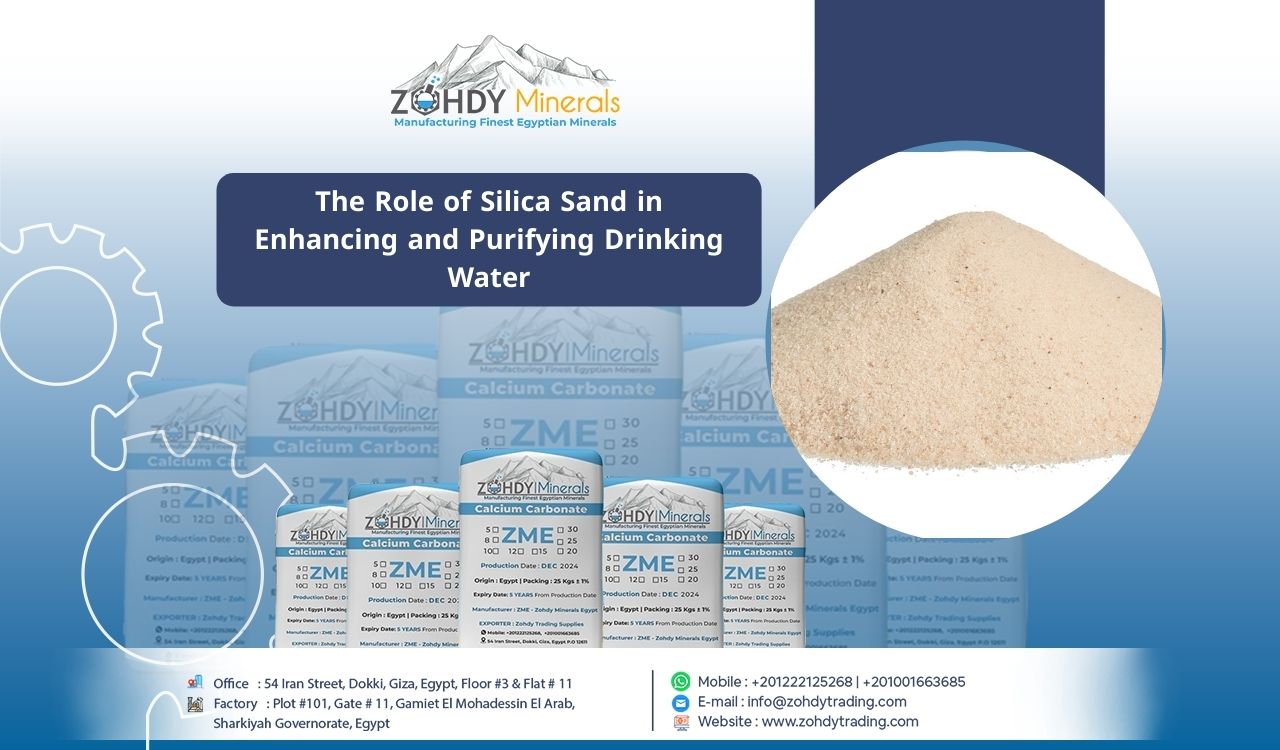 The Role of Silica Sand in Enhancing and Purifying Drinking Water 9 The Role of Silica Sand in Enhancing and Purifying Drinking Water