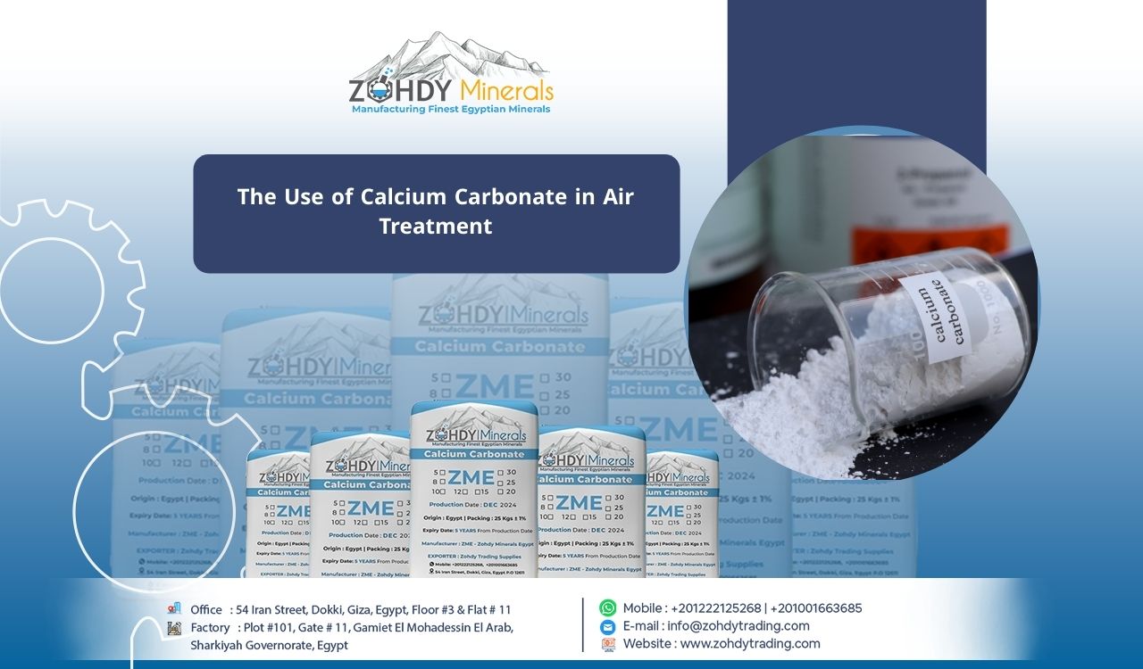 The Use of Calcium Carbonate in Air Treatment |Eco-Friendly Solutions 6 The Use of Calcium Carbonate in Air Treatment